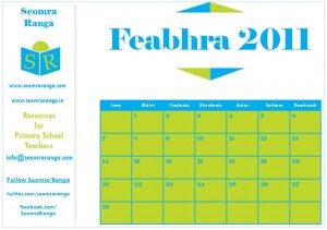 2011 Calendar Pdf Single Page