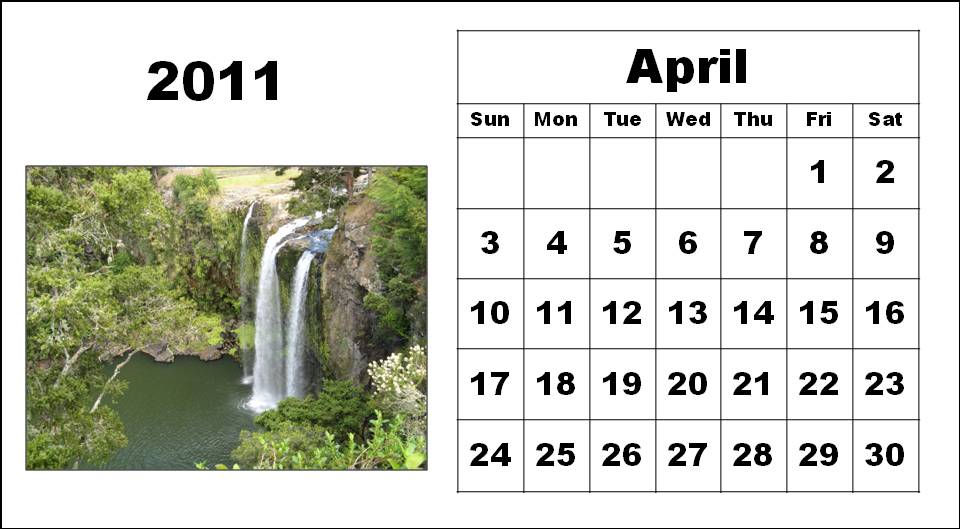 2011 Calendar Uk Printable