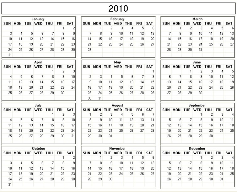 2011 Calendar With Week Numbers