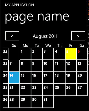 2011 Calendar With Week Numbers