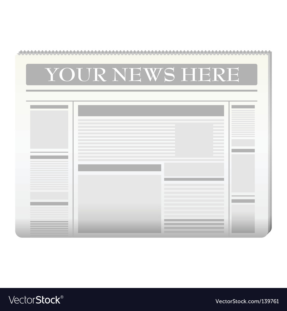 Blank Newspaper Article Template