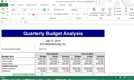 Calendar 2013 Excel