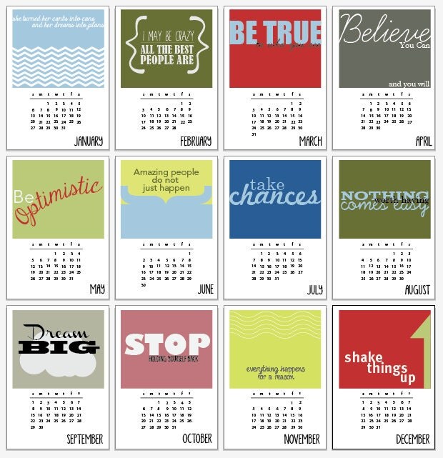 Calendar 2013 Printable