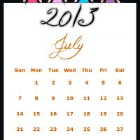 Calendar 2013 Printable Monthly