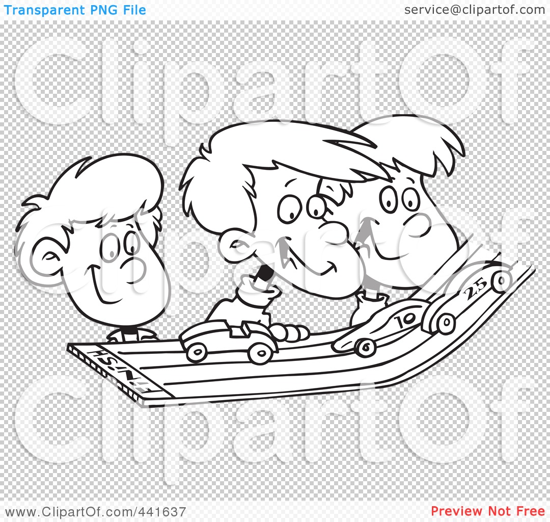 Children Playing With Toys Clipart