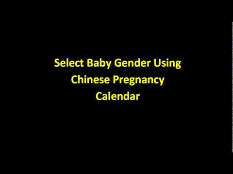 Chinese Pregnancy Calendar