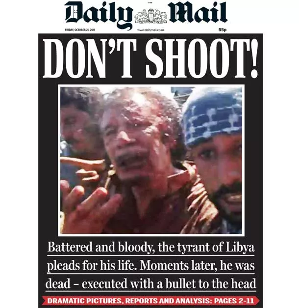 Daily Mail Newspaper Headlines Uk