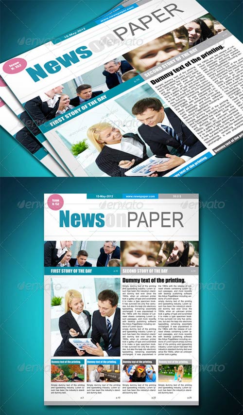 Download Newspaper Template For Mac