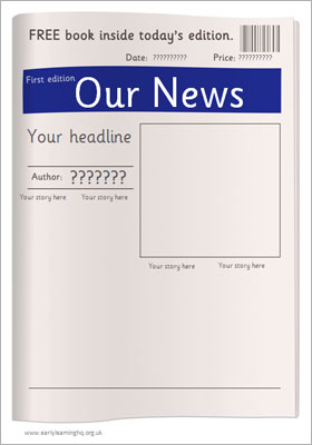 Free Newspaper Template For Word