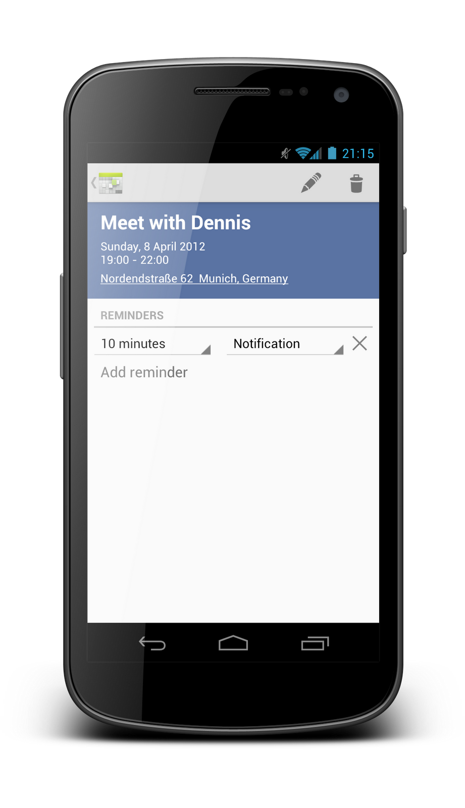 Google Calendar Android App Download