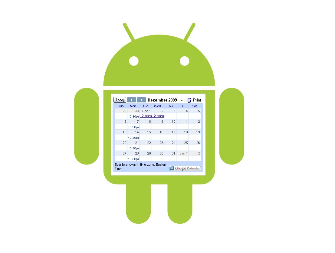 Google Calendar Android Tasks