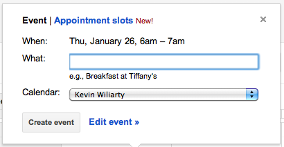 Google Calendar Appointment Slots Not Showing Up