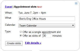 Google Calendar Appointment Slots Without Google Account