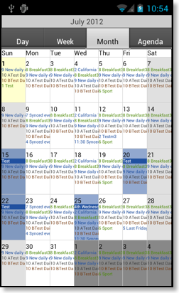 Google Calendar Background Color