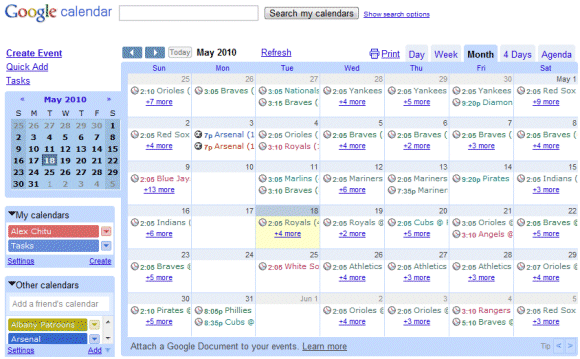 Google Calendar Background Image Size