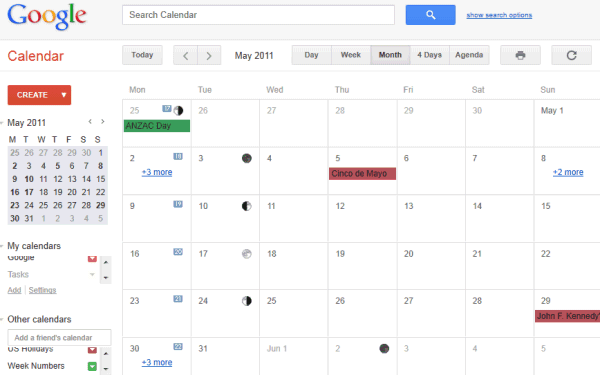 Google Calendar Background Image Size