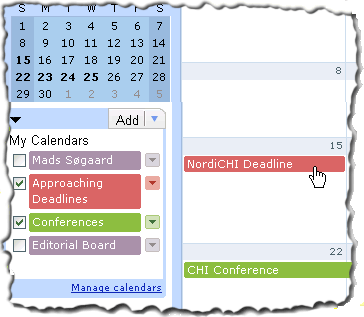 Google Calendar Images