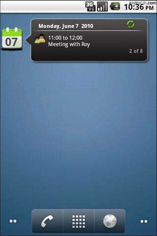 Google Calendar Widget Android Ics