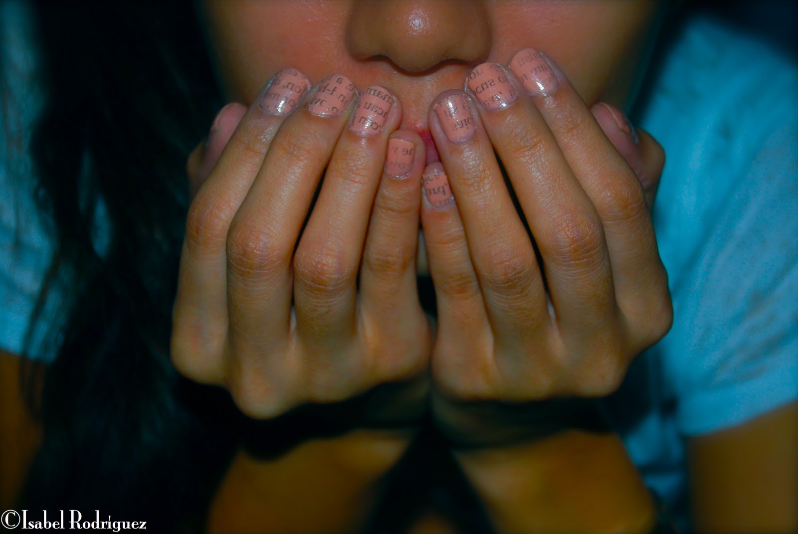 How To Get Newspaper Nails With Water