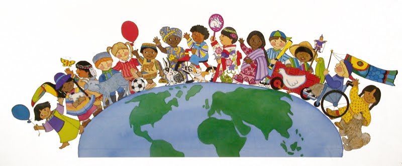 Multicultural Children Clip Art Free