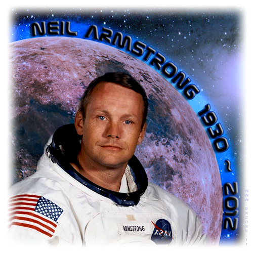 Neil Armstrong Newspaper Article 2012