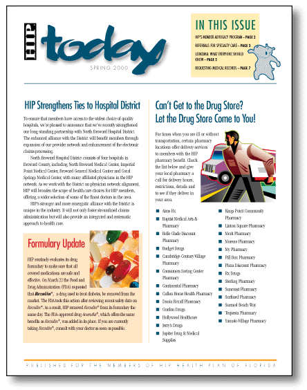 Newsletter Design Layout