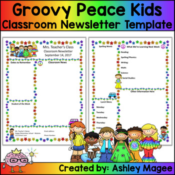 Newsletter Templates For Teachers Preschool