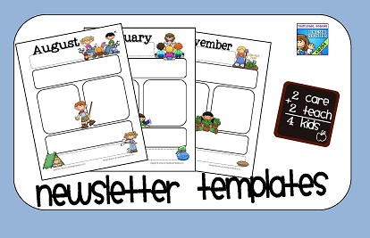 Newsletter Templates For Teachers To Parents