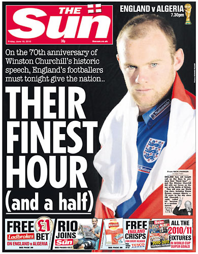 Newspaper Front Pages The Sun