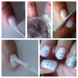 Newspaper Nails Tumblr