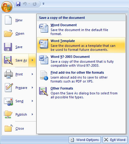 Newspaper Template Microsoft Word 2007