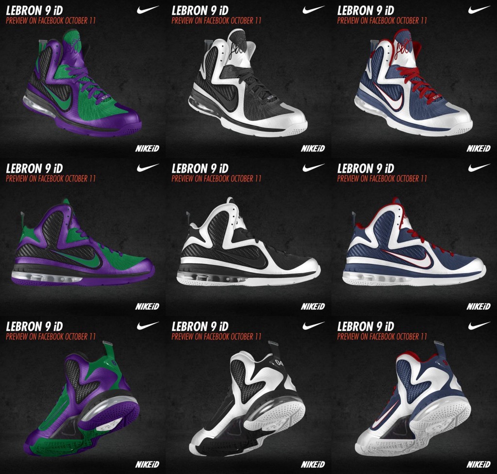 Nike Id Customize Lebron 9