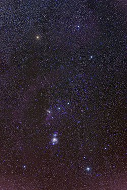 Orion And Sirius Constellation