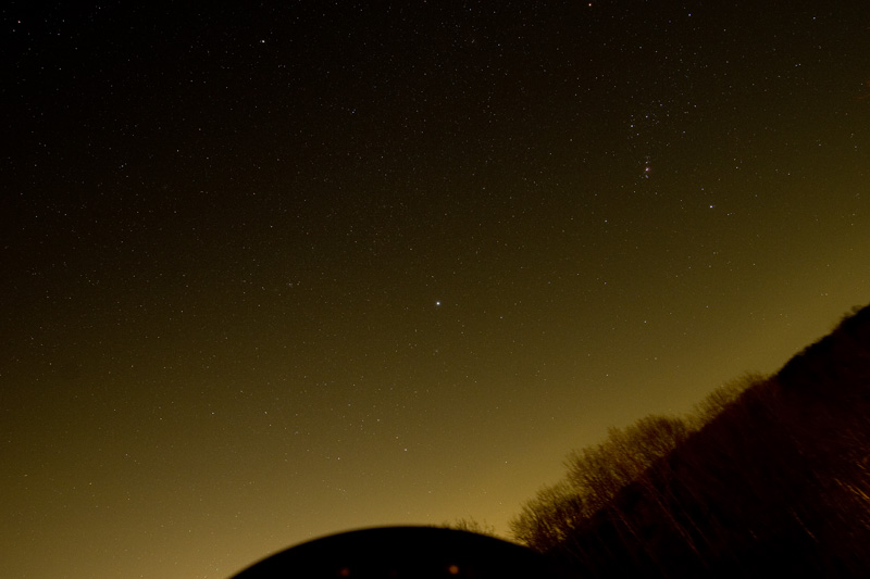 Orion And Sirius Constellation