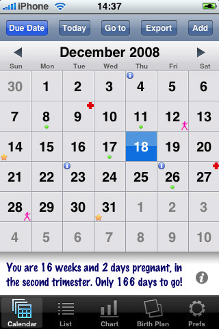 Pregnancy Calendar With Pictures