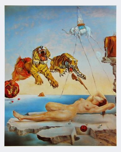 Salvador Dali Tiger