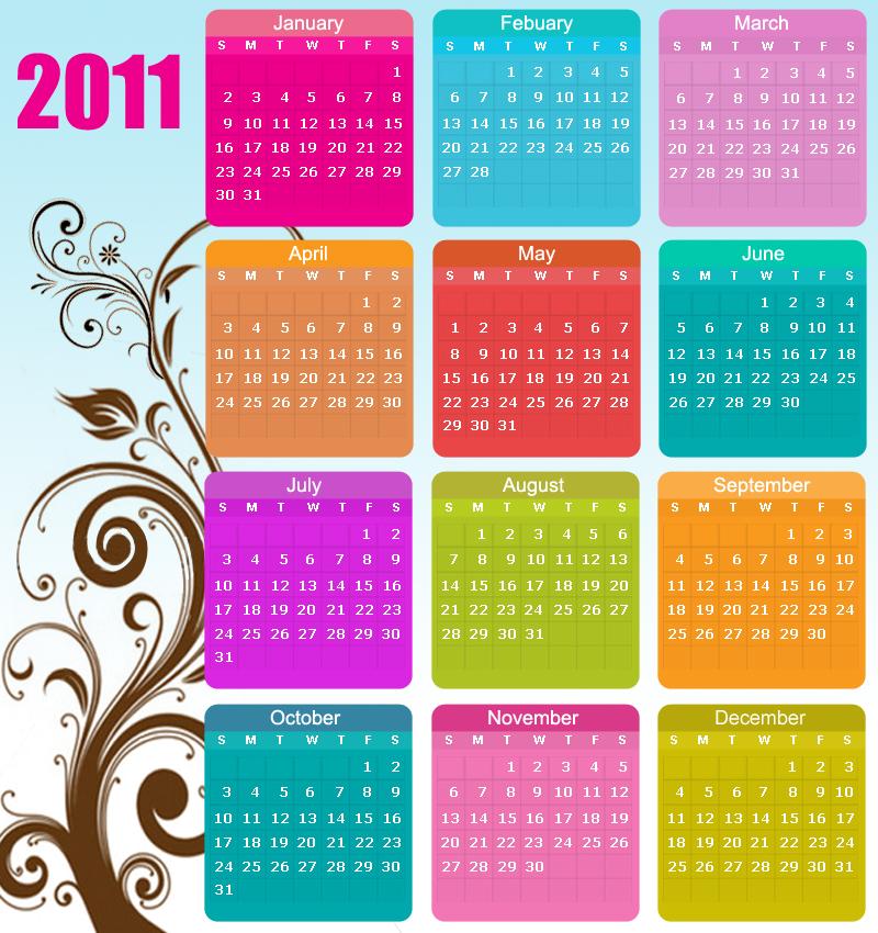 September 2011 Calendar With Holidays