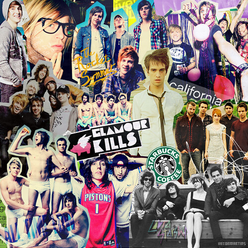 Bands Collage