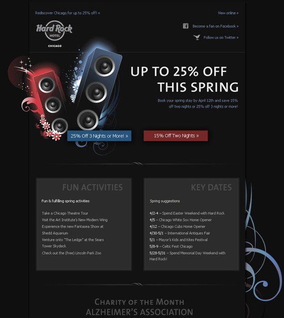 Best Email Newsletter Design 2012