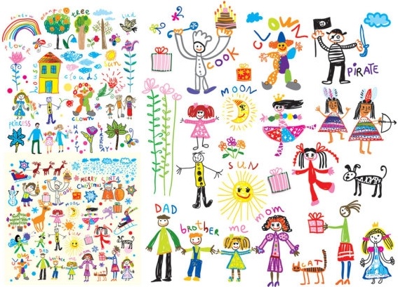 Cartoon Children Clip Art Free