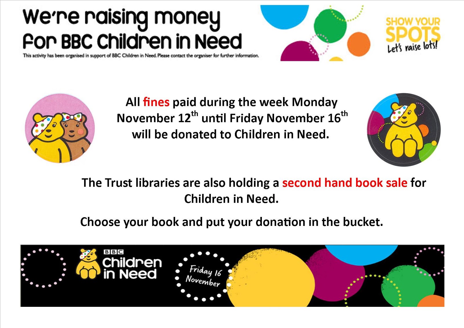 Children In Need Posters 2012