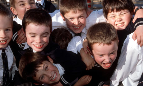 Children Playing At School