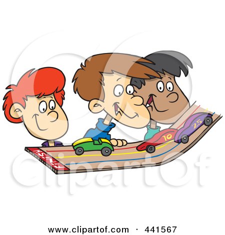 Children Playing Cartoon Images