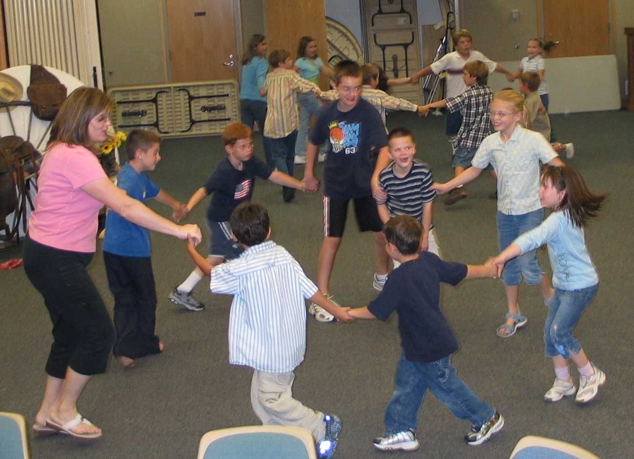 Children Playing Games Together