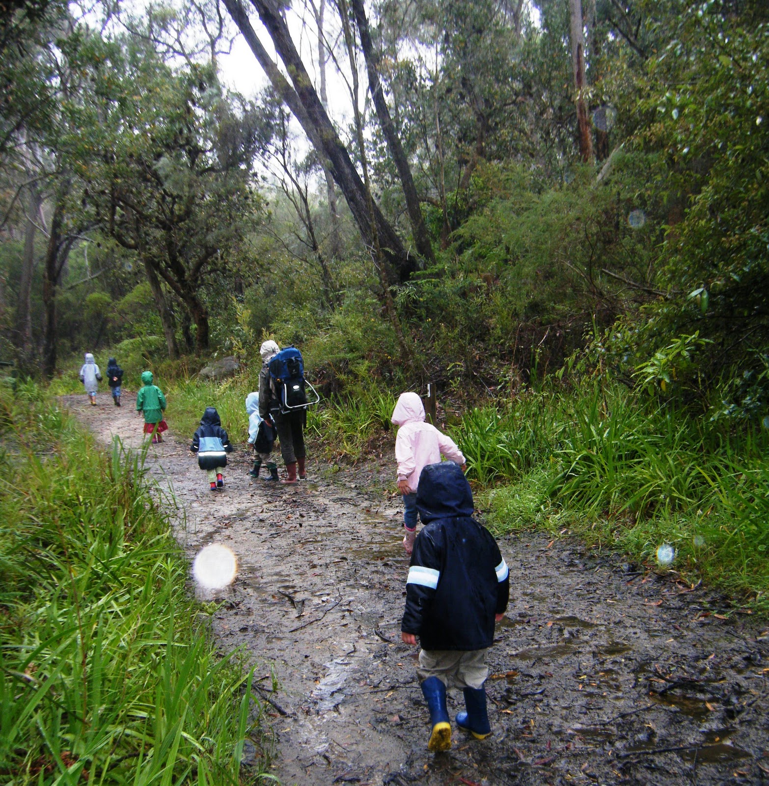 Children Playing In Rain Images