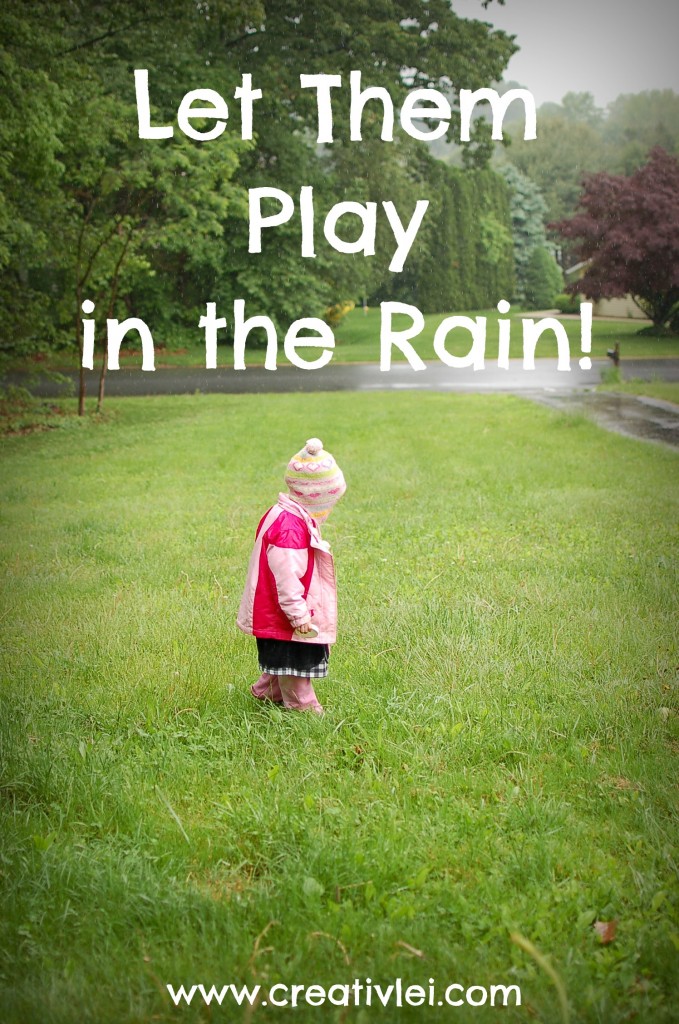 Children Playing In Rain Images