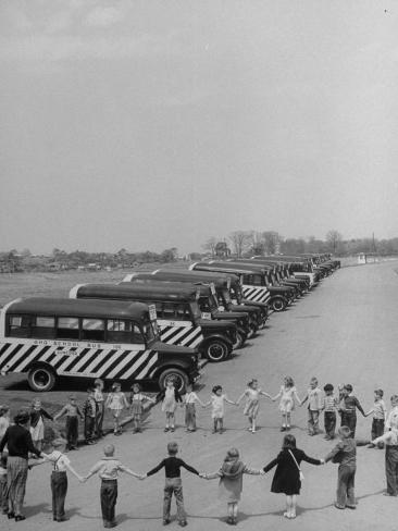 Children Playing Together At School