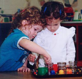 Children Playing Together At School