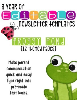 Class Newsletter Examples