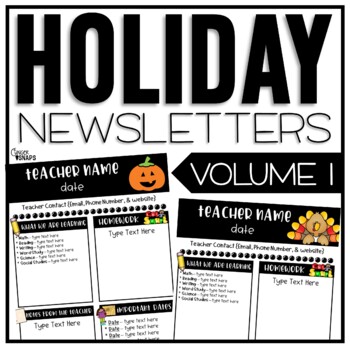 Classroom Newsletter Examples